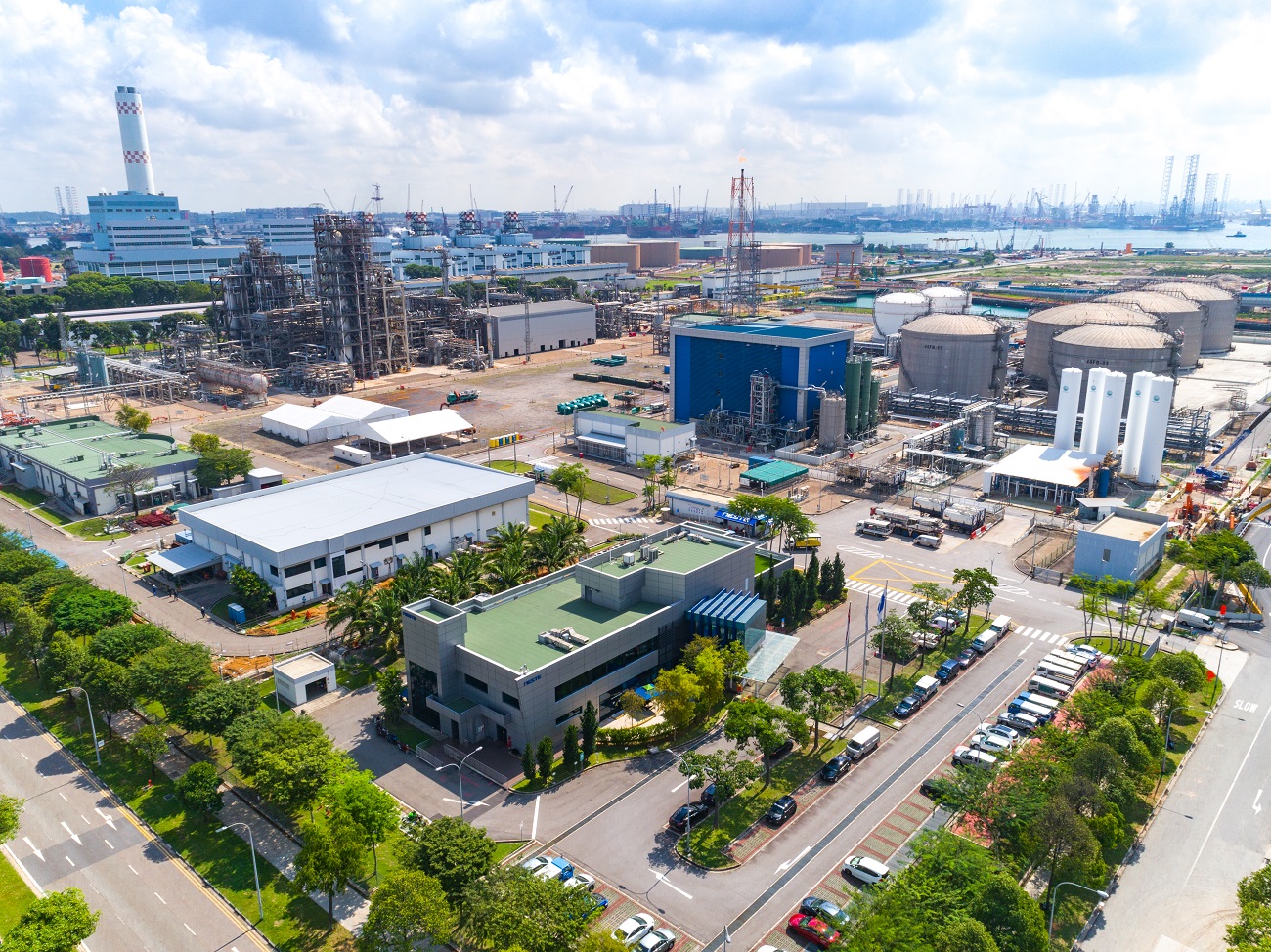 Drone image_Neste Singapore Refinery