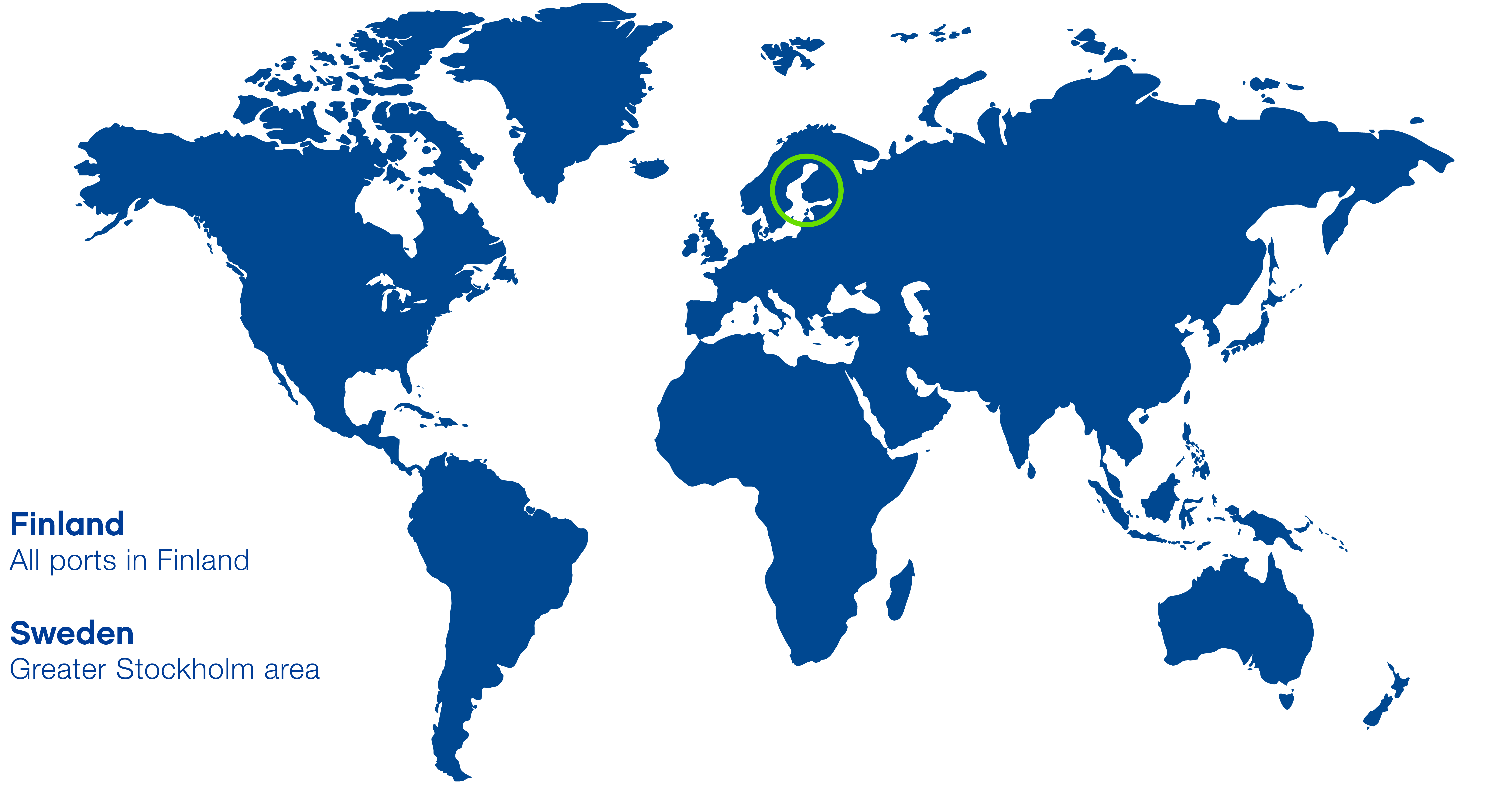 Map showing Neste Marine 0.1 availability