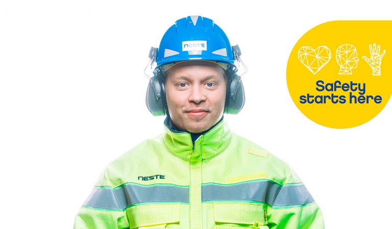 People are in the key role in building safe operations at Neste.